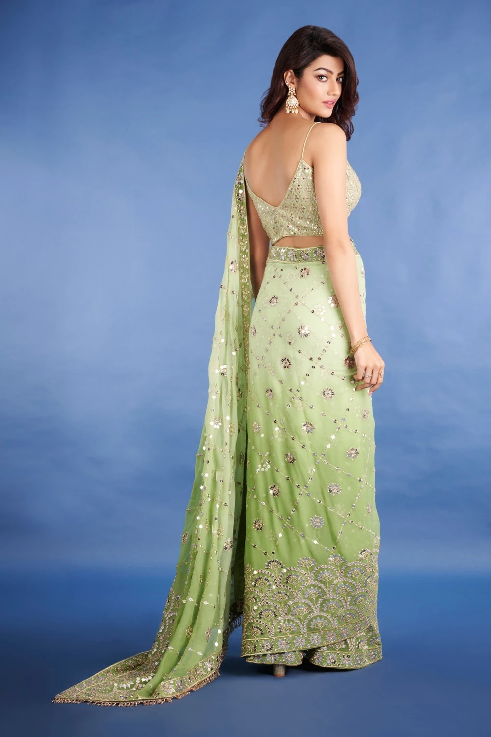 Vardan Ethnic Bt-390 Soft Georgette Wholesale Fancy Sarees — Wholesale Sarees, MPA wholesale from Surat - Gallery Image 2